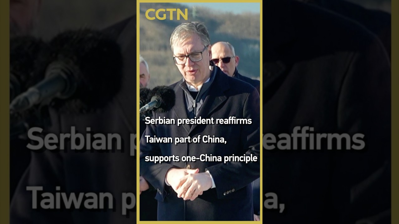 Serbian president reaffirms Taiwan part of China, supports one-China principle