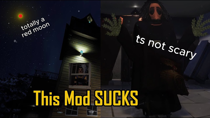 The WORST Mod I've Ever Played... | Hello Neighbor: The Red Moon
