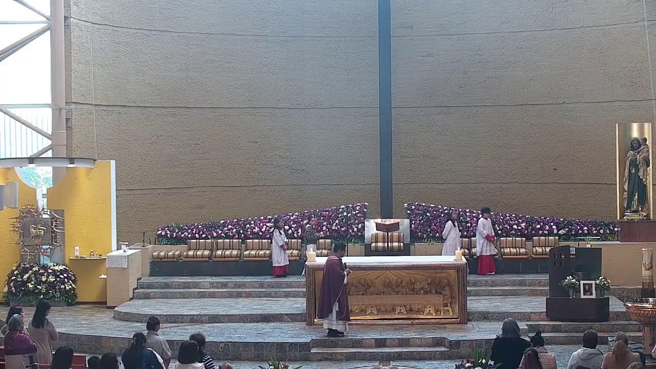 MISA DOMINGO III DE CUARESMA. 9:30 HRS