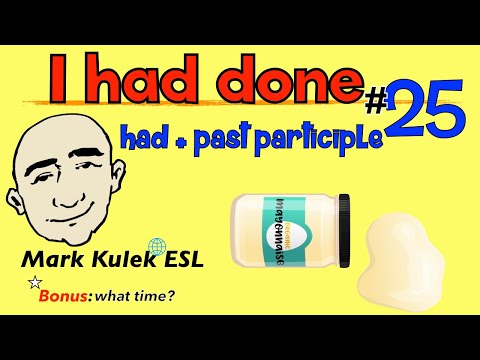 Video Learn English - I Had + Past Participle (the past... - youtube