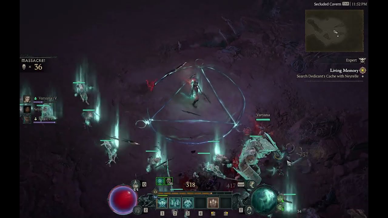 Прохождение сюжета Diablo IV – Некромант-призыватель | Без комментариев