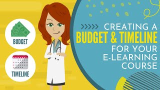 Budget & Timeline for Building Your Course | How to Create E-learning Courses for Beginners | URL dr