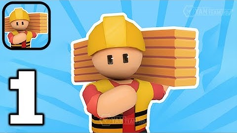 House Builder - Gameplay Walkthrough Part 1 Tutorial Build a house (Android,iOS)