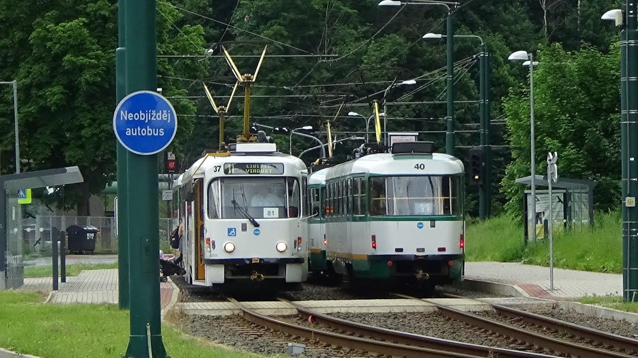 Tramvaje T3 Liberec 16.6. a 17.6.2020