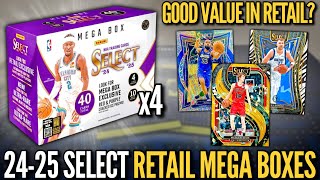 The Best Select Retail Has To Offer 2024-25 Panini Select Nba Basketball Retail Mega Box Review