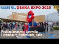 Walking Around OSAKA EXPO 2025 The World Expo In Yumeshima Island ミャクミャク Myakumyaku 2025年日本国際博覧会 Walking Around OSAKA EXPO 2025 The World Expo In Yumeshima Island ミャクミャク Myakumyaku 2025年日本国際博覧会