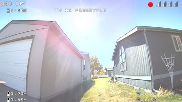 Tiny Hawk 2 freestyle, laps around the house