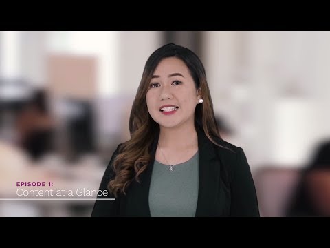 Content at a Glance - Episode 1