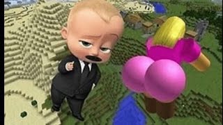 THE BOSS BABY ATE MY ASS IN MINECRAFT? (NOT CLICKBAIT)