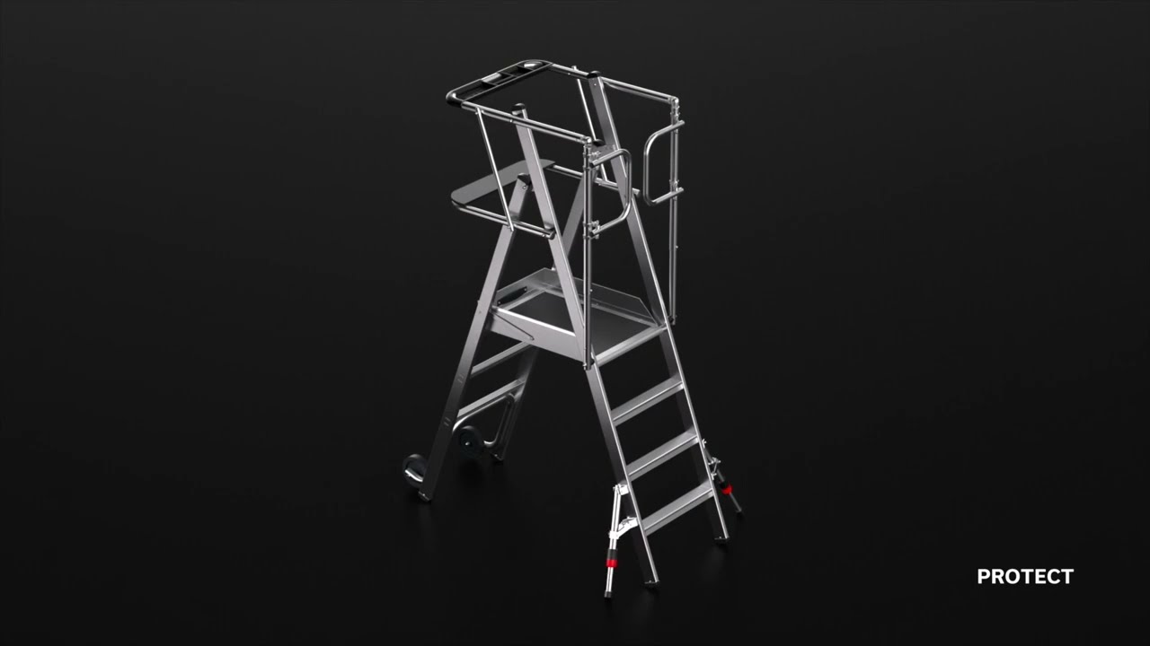 Plateforme Individuelle Roulante Légère (PIRL) en aluminium PROTECT