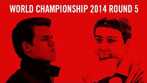 World Chess Championship 2014 Carlsen vs Anand Game 5