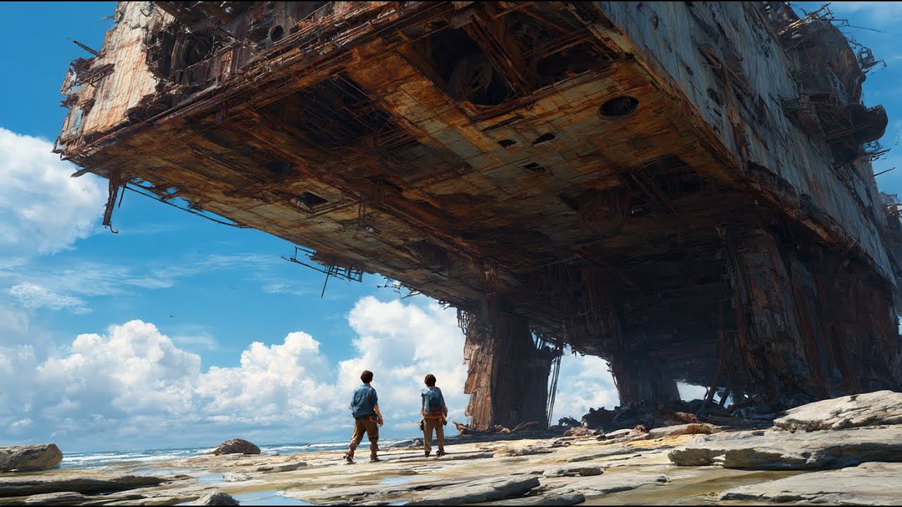 Парень застрял на Необитаемом Острове, где неожиданно обнаружил старый Круизный Лайнер