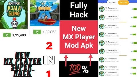 Mx player 2 rupees koala sling Game Hack Trick | MX player boat rush game hack trick |