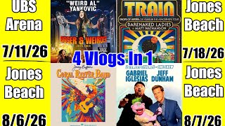 The Weird Train Reefer Fluffy Dummy Show-4 BIG Summer Concerts! UBS Arena & Jones Beach,NY 7/11-8/7