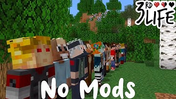 How to recreate the 3rd Life SMP in Minecraft Java Edition with no mods - schpoopytorial#1