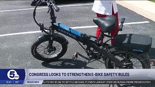Bill to create federal e-bike standards proposed in U.S. Congress
