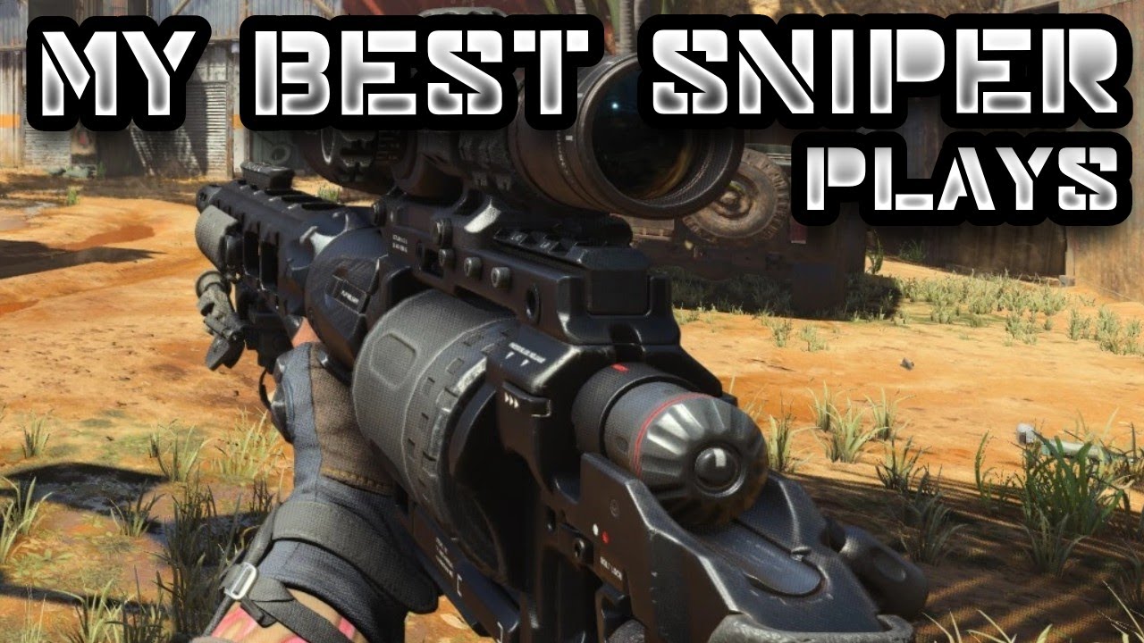My BEST SNIPER PLAYS in COD BO4