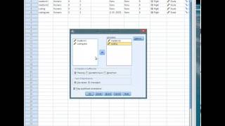 SPSS numerical and visual output with 1 and 2 variables