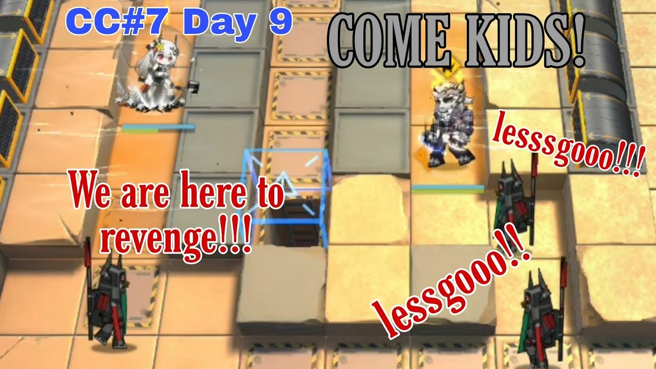 [Arknights] CC#7 Day 9 Windswept Highland Risk 8 challenge contract