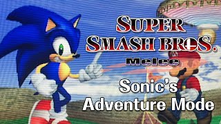Super Smash Bros Melee: Akaneia 0.9 - Sonic's Adventure Mode
