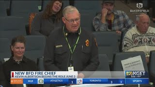 Bakersfield Fire Department names new fire chief
