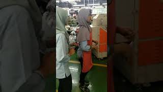 Senam pagi PT KMK K1