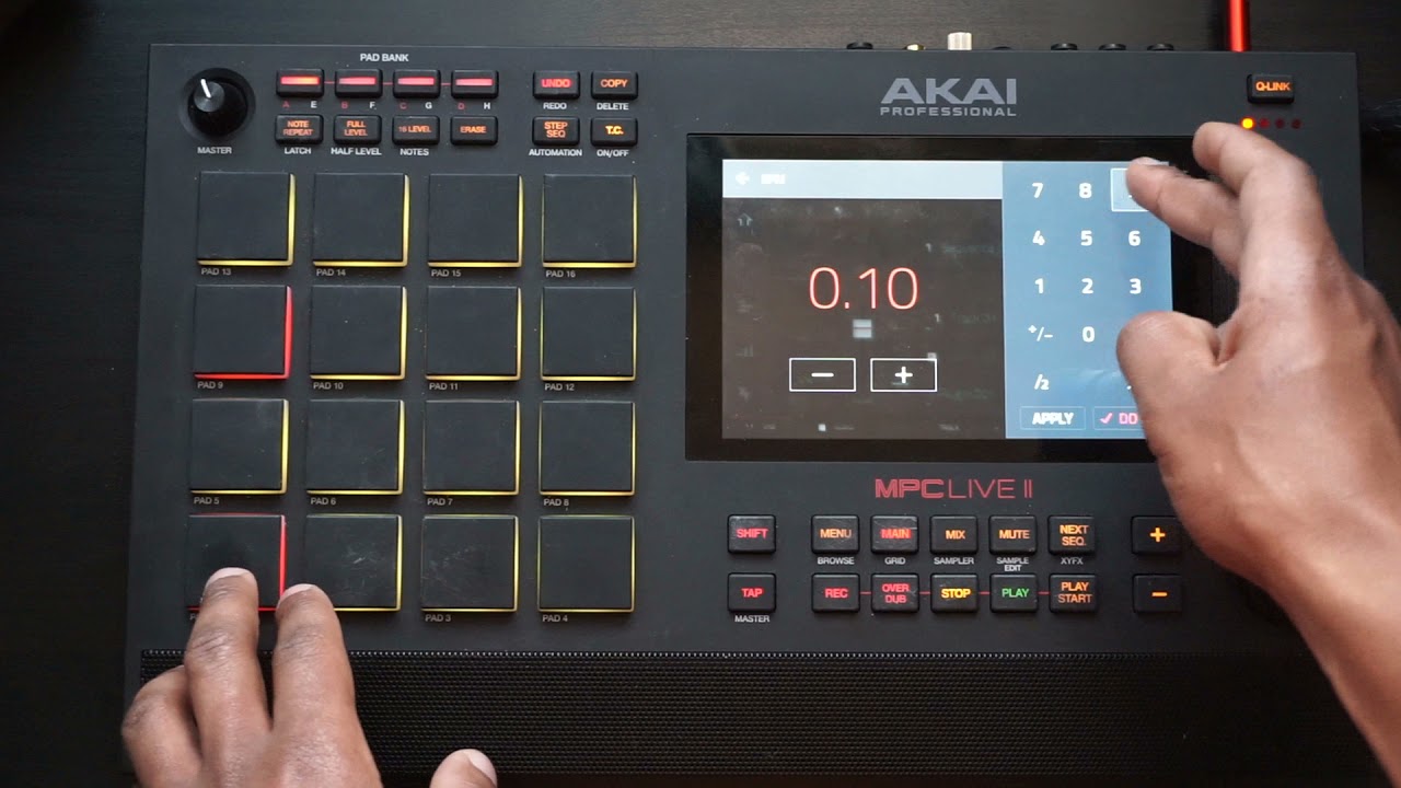 Making a patch in Tubesynth | AKAI MPC Live II
