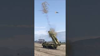 S-500 Advance Defense System Instantly Target F-16 C Lightning Jet In Gtav