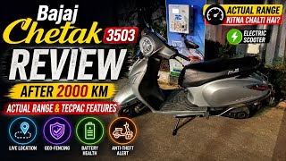 Chetak 3503 Real World Range Revealed ⚡ 2000 KM Ownership Review
