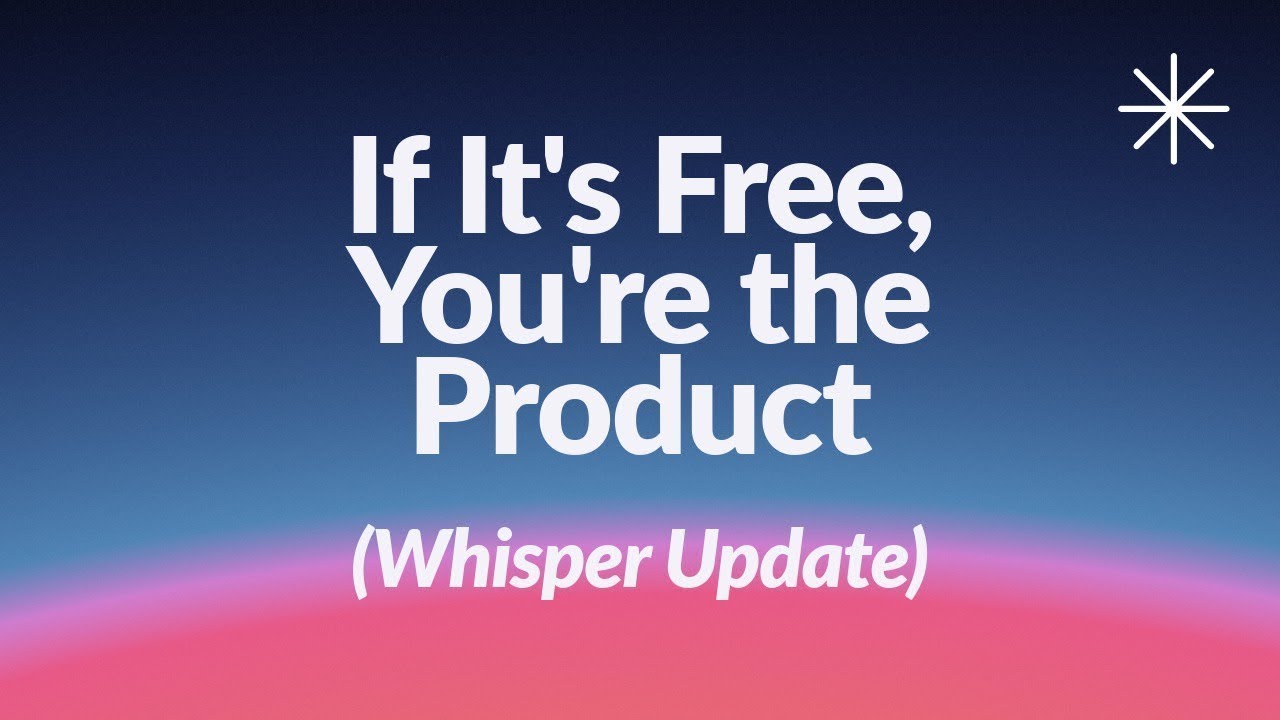 Why Whisper Isn’t Free — Building Privacy-First AI Without Selling You
