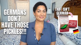 5 LIES THE USA TOLD ME ABOUT GERMANY | The infamous German pickle 🇩🇪🥒