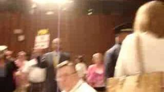 Code Pink Protests Gonzales