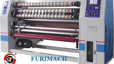 FR-210 OPP Adhesive Tape Slitting Machine