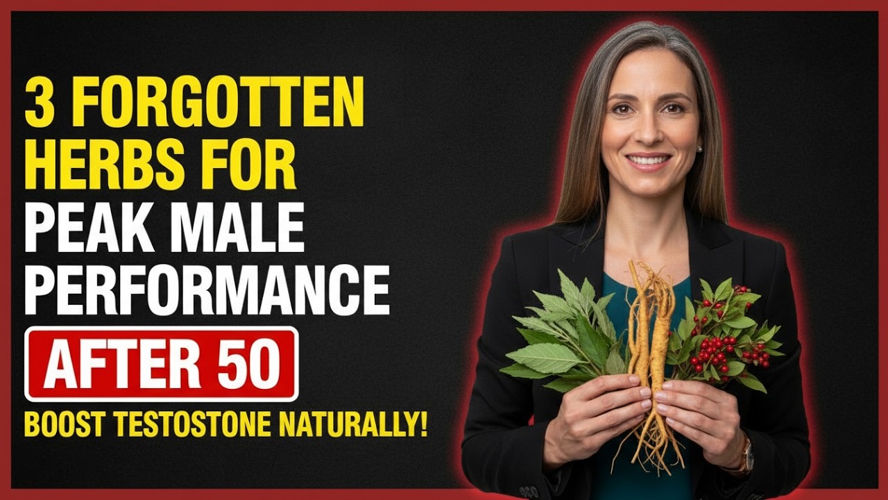 3 Forgotten Herbs for Peak Male Performance After 50