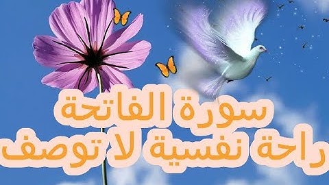 أرح🎧🎧 سمعك تلاوة هادئة تريح الأعصاب وتحملك الى عالم آخر. سورة الفاتحة القارئ أسد حمود (بدون اعلانات)