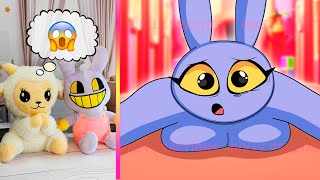 Dolly and Jax React to Funny Videos About The Amazing Digital Circus | Best TikTok Animations #80