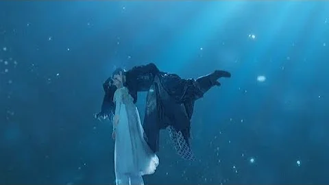 Kissing Underwater {Ep 8 Love between Fairy and Devil} OST The Other Side by Jing Long x Jing Di'er