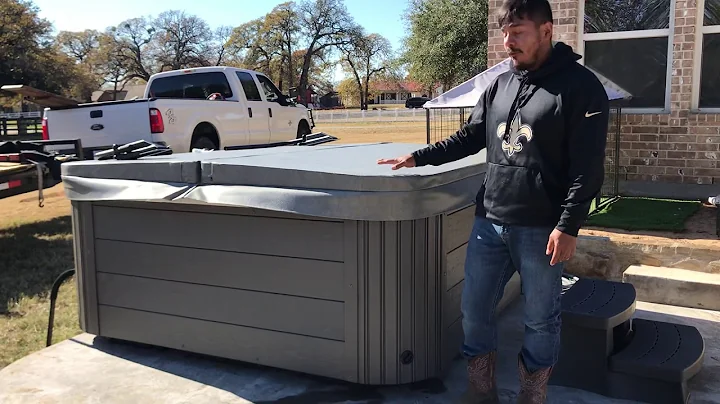 How to make concrete pad for spa