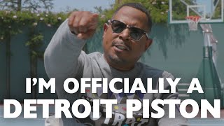 Martin Lawrence | I'm OFFICIALLY a Detroit Piston!