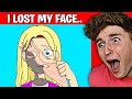 I LOST MY FACE..! - TRUE Animated Story