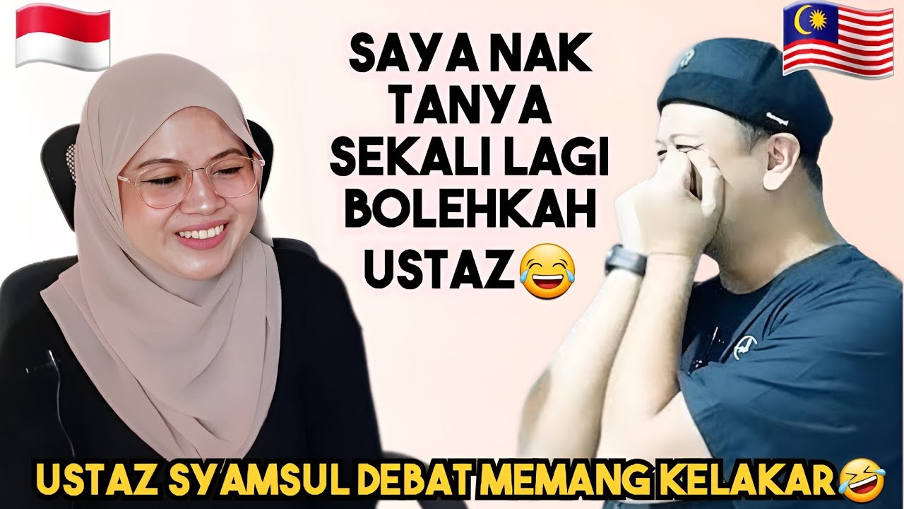 CERAMAH USTAZ SYAMSUL DEBAT PALING KELAKAR‼️TAK KERING GUSI🤣🤣🤣 USTAZ SYAMSUL DEBAT REACTION‼️