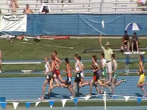 2010 IHSA 3A Boys State Championship 1600M Run, Alec Bollman: 5-29-10