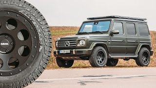 Mercedes G Final Edition 2024 mit delta4x4 Klassik_B & Dachträger