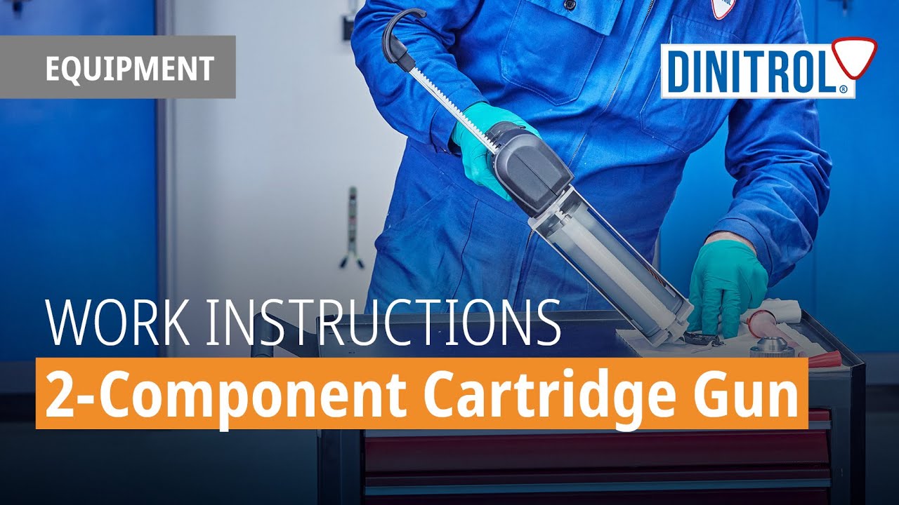 Cartridge Gun Work Instructions DINITROL YouTube