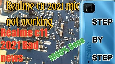 Realme c11 2021 mic not working || Realme c11 2021 mic solution || #ssmobifix 
