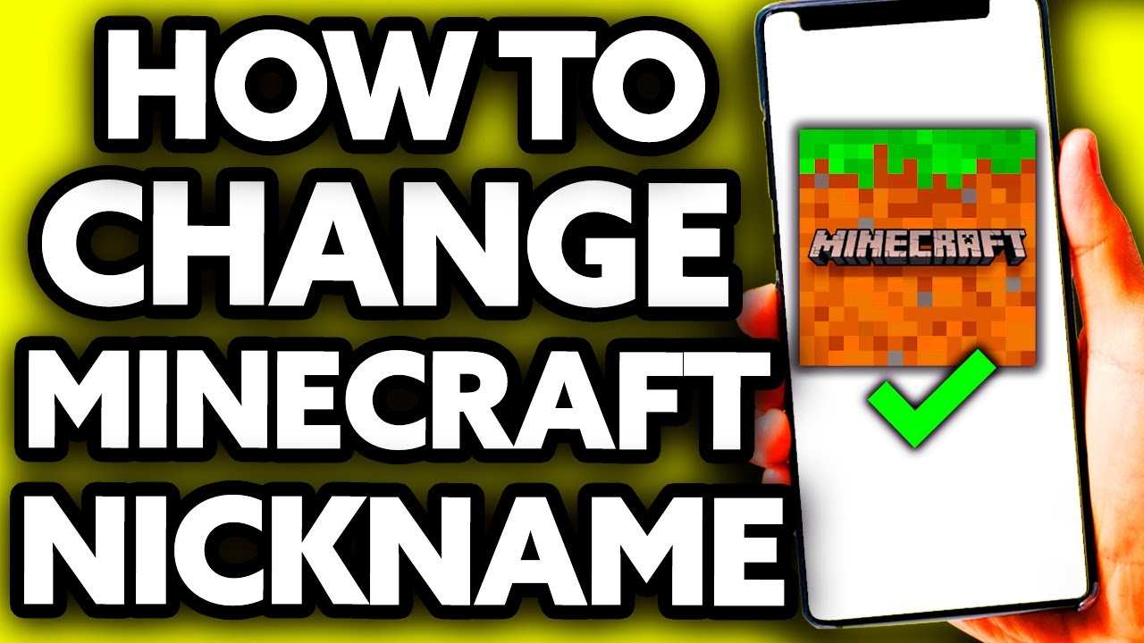 How To Change Your Minecraft Username 2024 YouTube