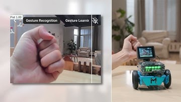 Robot educational programabil  de codare Makeblock mBot2  - Gesture Recognition