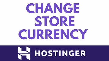 How to Switch Your Online Store Currency Easily In Hostinger Website Builder