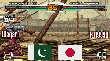 @svcsplus: Waqar1 (PK) vs K.N9999 (JP) [SNK vs Capcom Chaos Super Plus svc Fightcade] Mar 3