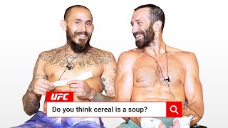 Marlon Vera & Luke Rockhold Take on No MMA Questions!